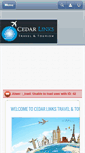 Mobile Screenshot of cedar-links.com